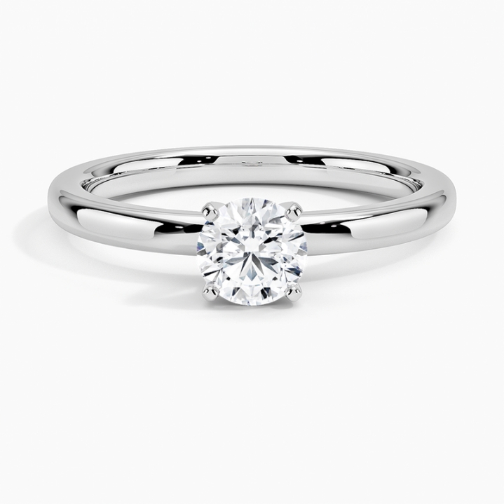 0.65 Karat D Color Vvs2 Berraklık Laboratuvar Pırlantası Yüzük  - JDYZ00071