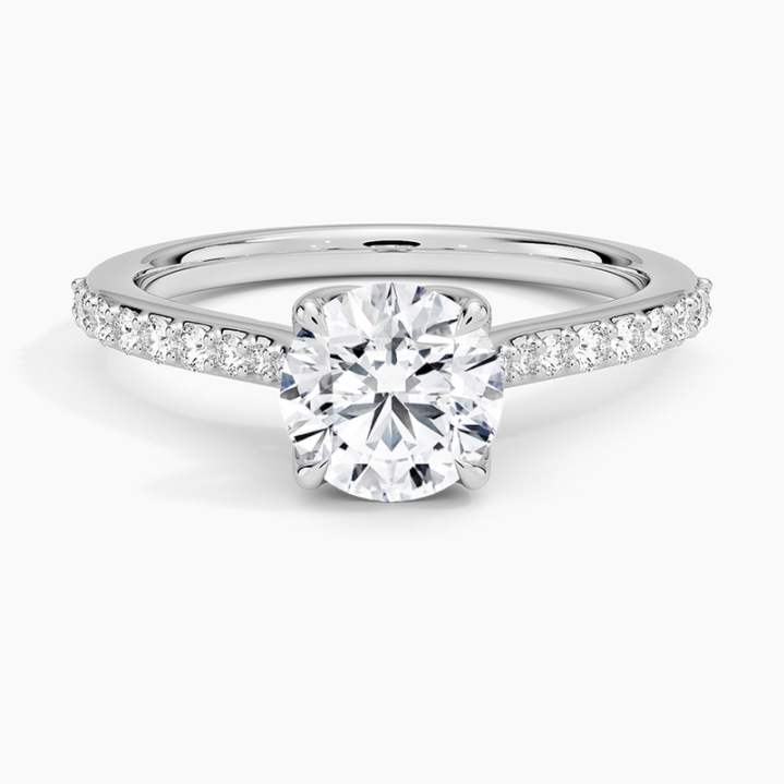 1.04 Karat D Color Vvs2 Berraklık IGI SERTİFİKALI Laboratuvar Pırlantası Yüzük  - JDYZ00202