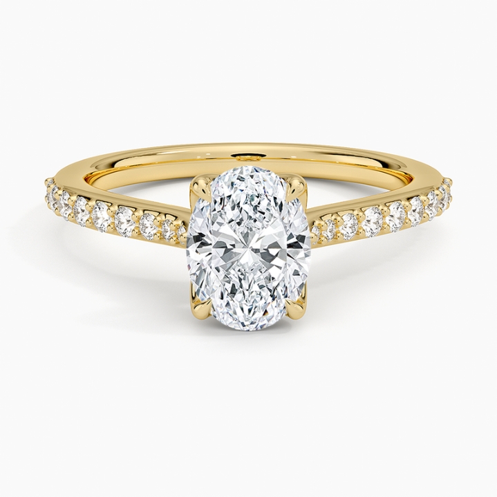 1.05 Karat D Color Vs1 Berraklık IGI SERTİFİKALI Laboratuvar Pırlantası Yüzük   - JDYZ000207