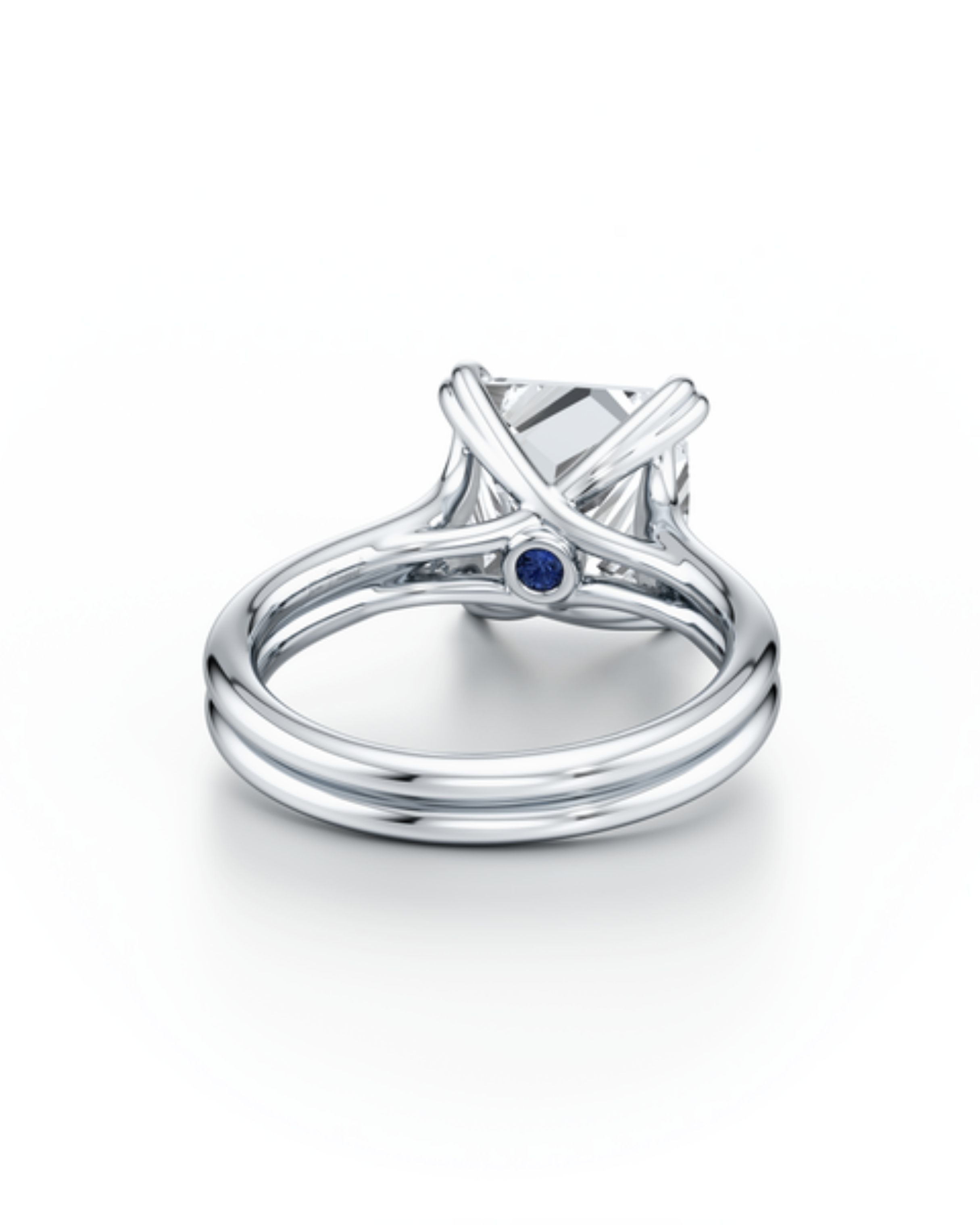 2.04 Karat F Color Vvs2 Lab Grown Pırlanta Prenses Yüzük - JDYZ00056