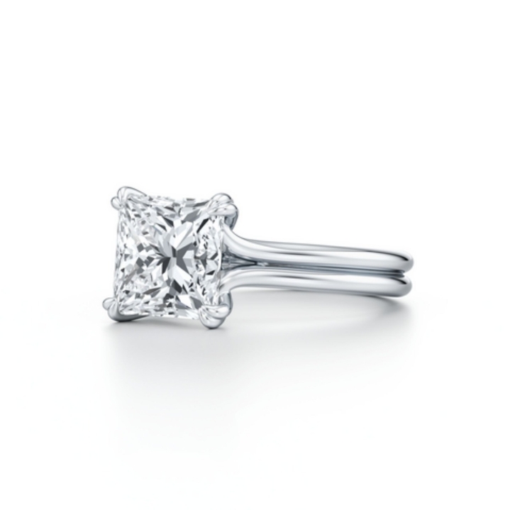 2.07 F Color Vvs2 Berraklık Laboratuvar Pırlantası Yüzük  - JDYZ000175