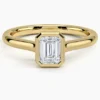 Joss Élan 0,50 karat emerald kesim pırlanta yüzük