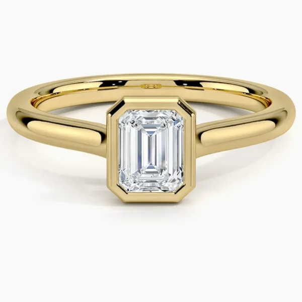 Joss Élan 0,50 karat emerald kesim pırlanta yüzük