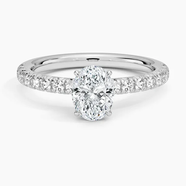 Joss Signature 0,80 karat oval kesim pırlanta yüzük
