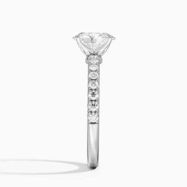 Joss Signature 1,00 karat D Color VVS2 oval Lab Grown pırlanta yüzük