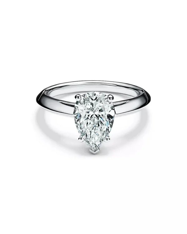 Joss Diamonds damla kesim tektaş pırlanta yüzük
