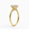 Joss Arc – 1,50 Karat Oval Cathedral Lab Grown Pırlanta Yüzük