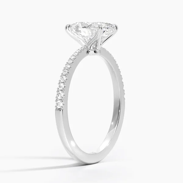 Joss Duo – 1,50 Karat Yan Taşlı Oval Pırlanta Yüzük
